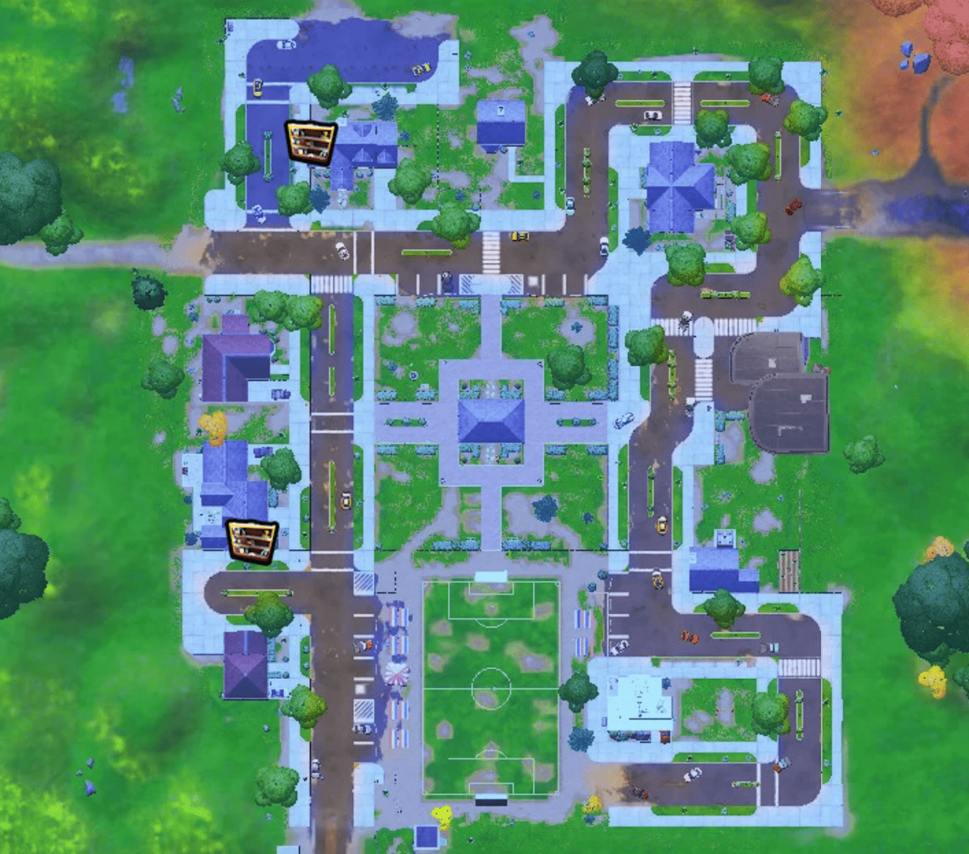 pleasant park literature locations