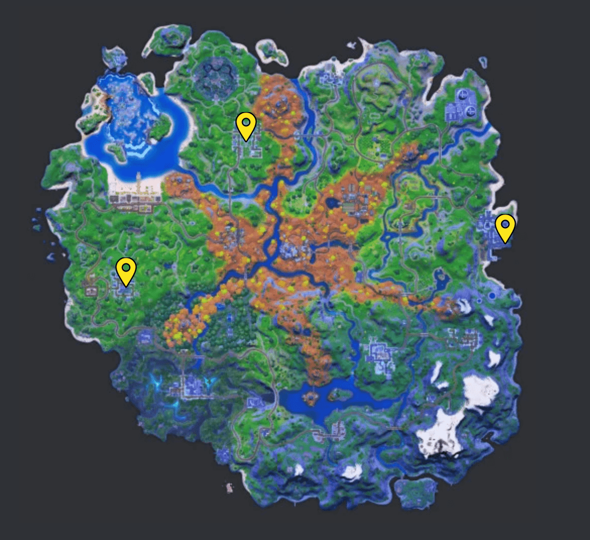 soccer player npc locations map