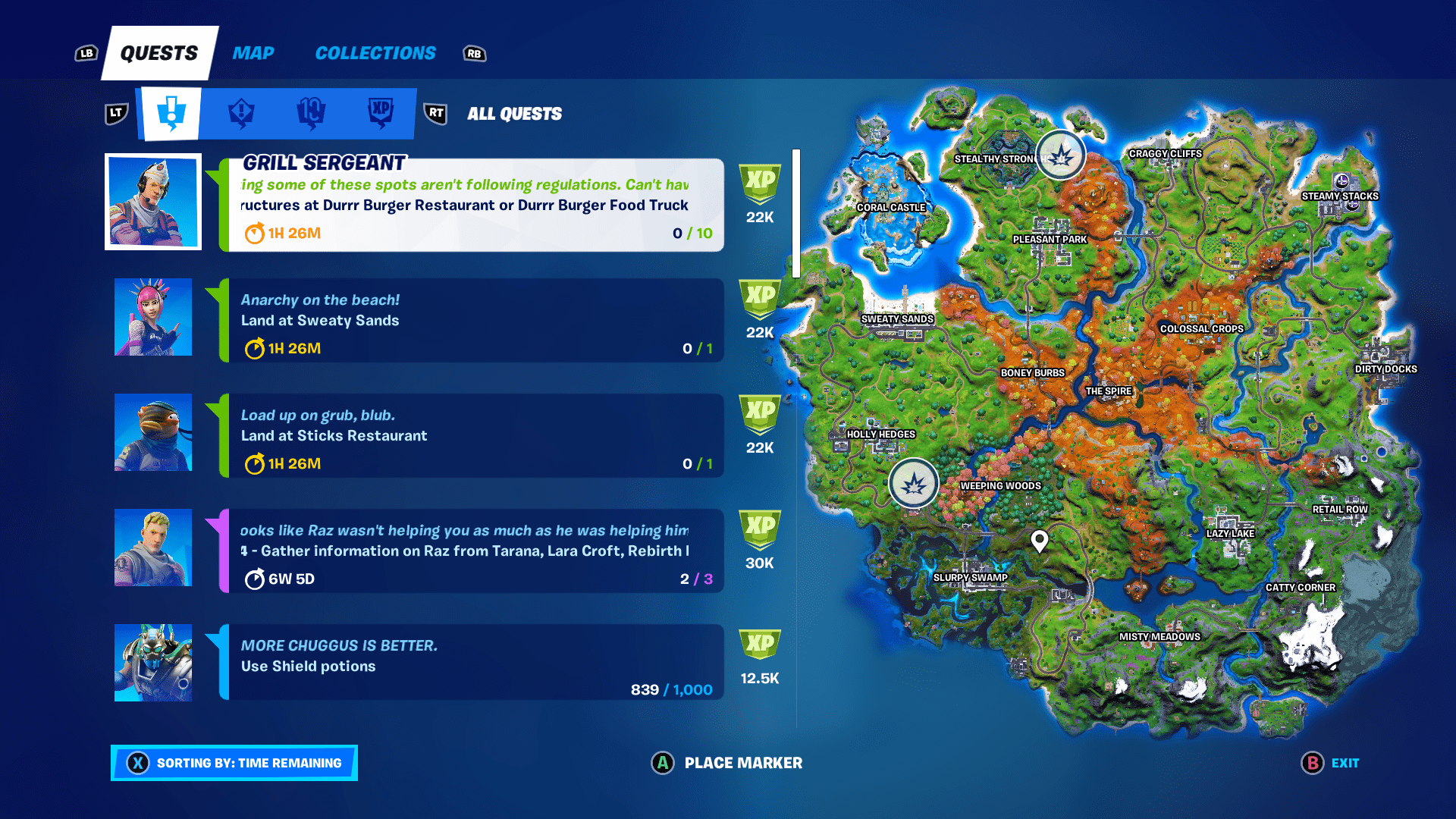 Fortnite Quests - Complete Uncommon Quests